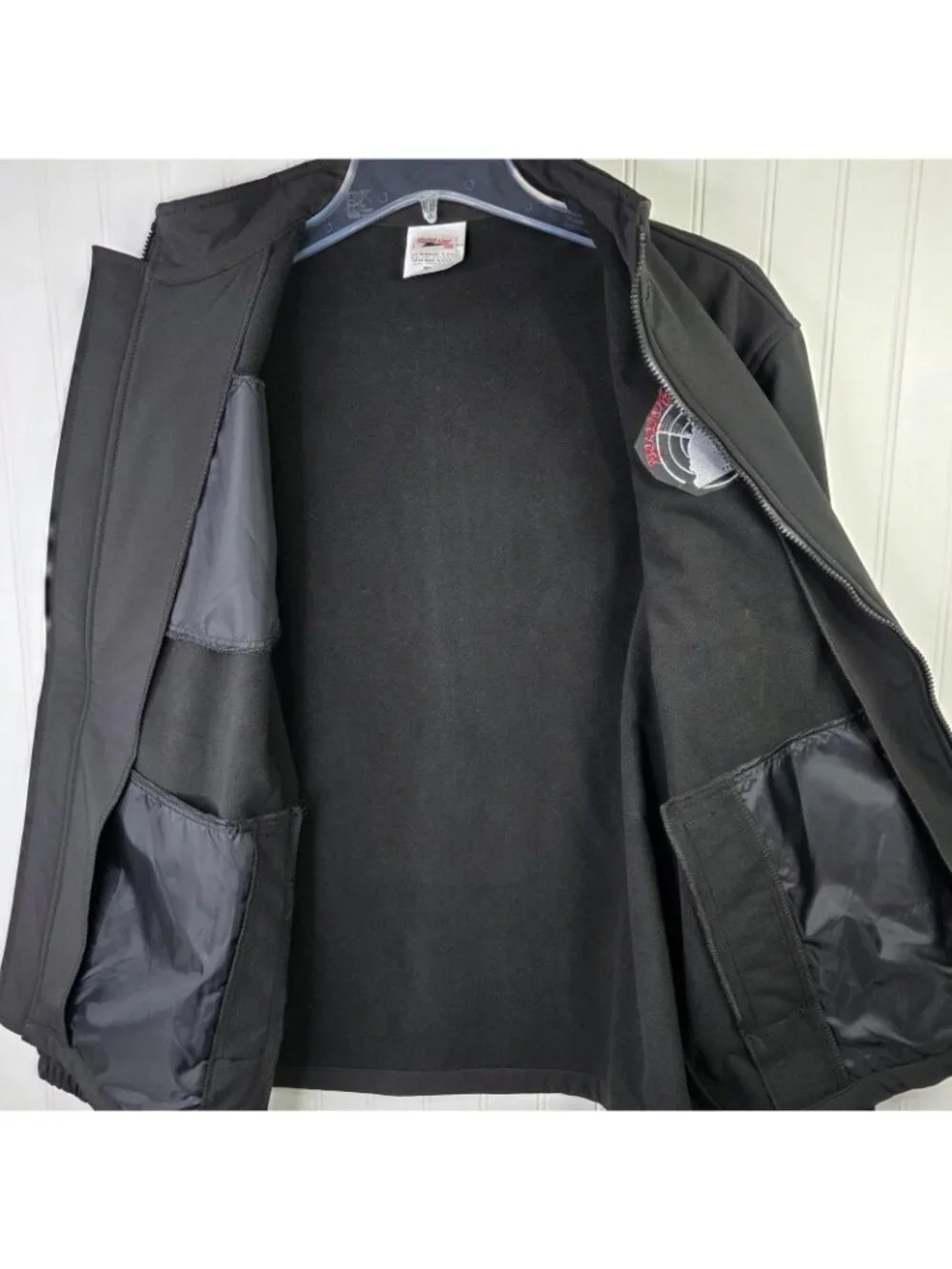 Vintage NATCA Air Traffic Controller Jacket XL Black USA Union Made ATC Aviation